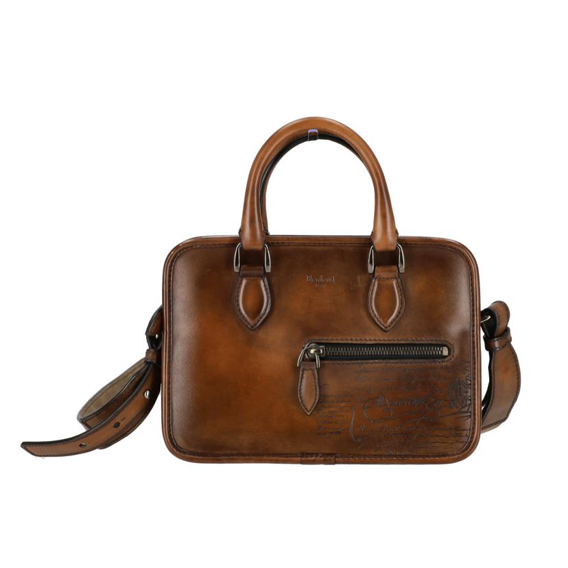 Berluti ベルルッティ/アンジュールガリバーショルダー/ブラウン//Aランク/75