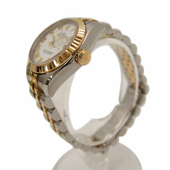ROLEX ロレックス/レディ・デイトジャスト26・ホワイト/SS×YG/G番/179173//G17**********/SAランク/69
