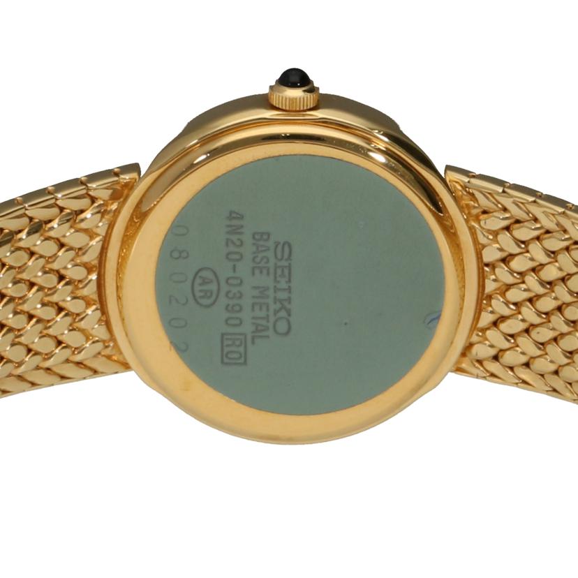 SEIKO セイコー /エクセリーヌ・ダイヤベゼルシェル文字盤/4N20-0390//080***/ABランク/37