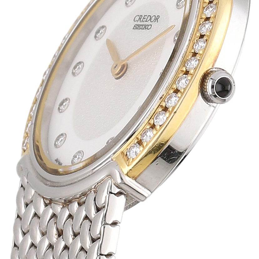 SEIKO セイコー/クレドール・ダイヤベゼル/レディース/クオーツ/5A70-3000//310***/Aランク/06