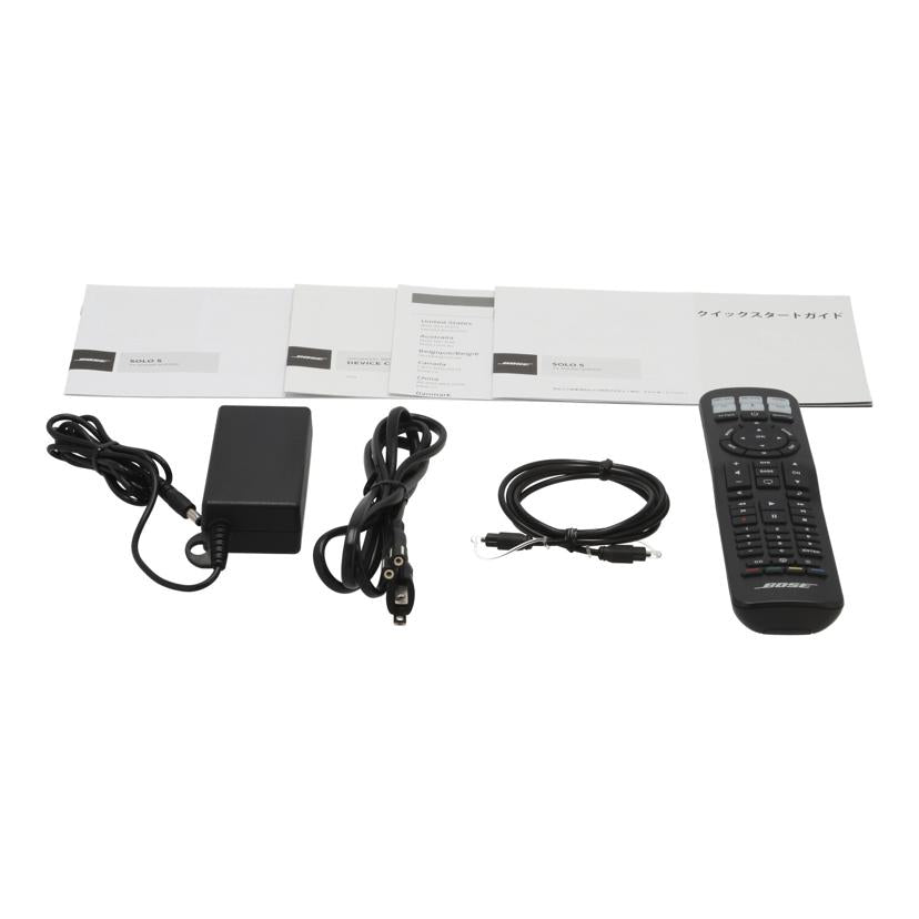 BOSE ボーズ /サウンドバー/Solo5 TV Sound System/732522-3110//070024Z81491510AE/ABランク/05