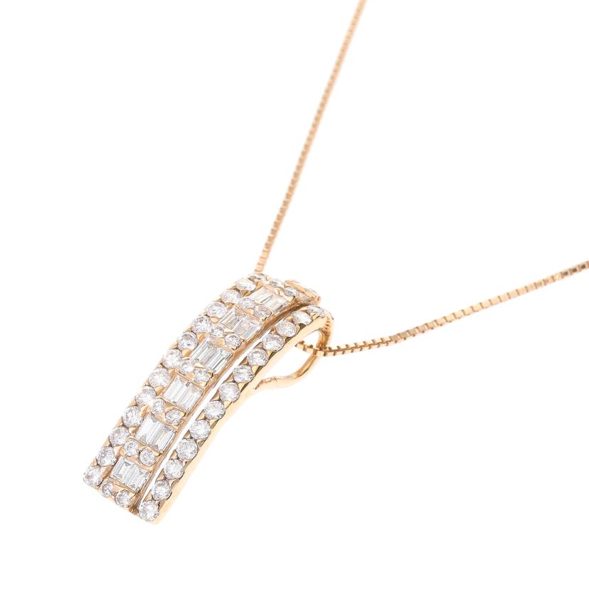 / K18ダイヤネックレス1.00ct//Aランク/92