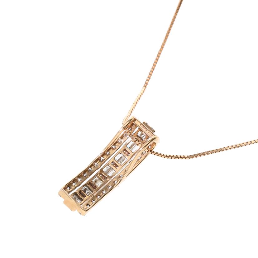 / K18ダイヤネックレス1.00ct//Aランク/92