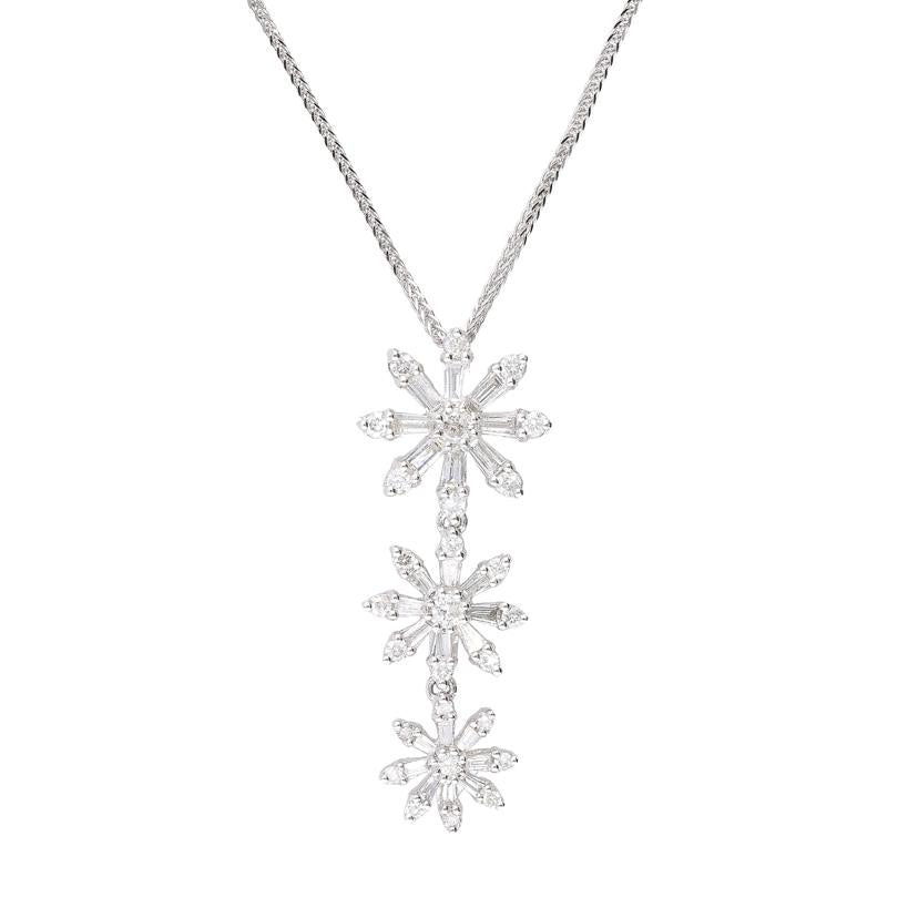 / K18ダイヤネックレス1.00ct//Aランク/92