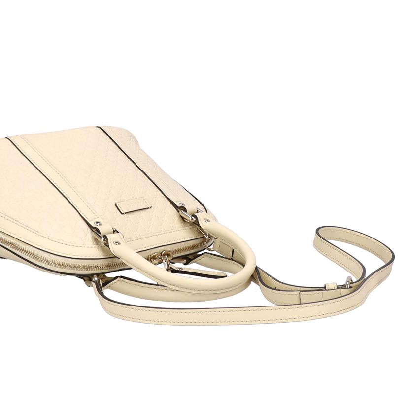 GUCCI グッチ/マイクログッチシマ/ドーム型2WAYバッグ/449654//520***/ABランク/91