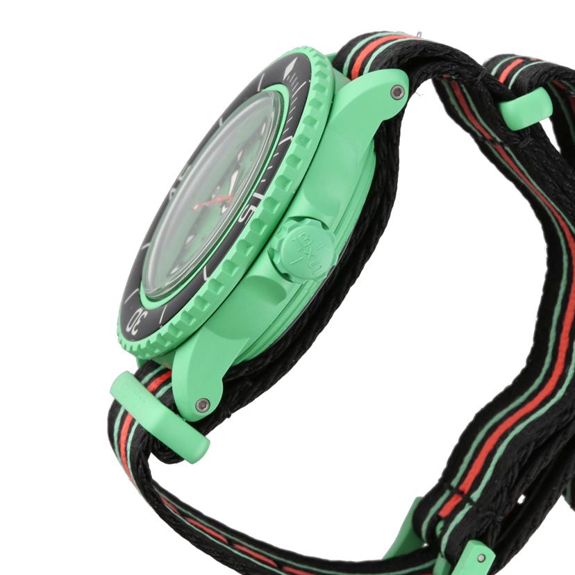 BLANCPAIN×swatch ブランパン×スウォッチ/フィフティファゾムス・インディアンオーシャン/自動巻/SO35I100//SAランク/75