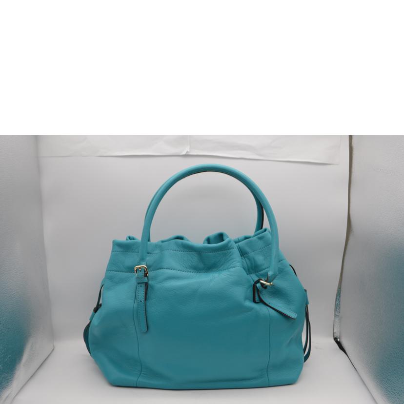kate spade ケイトスペード/ウエストバリーシボレザーハンド/ターコイズブルー/PXRU0977B//Aランク/89