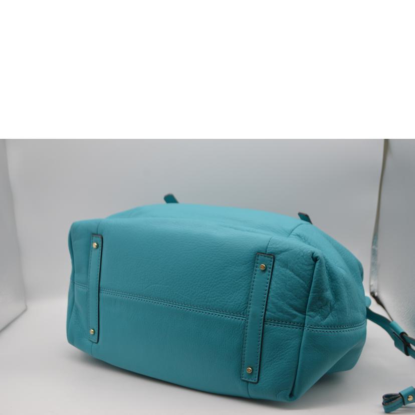 kate spade ケイトスペード/ウエストバリーシボレザーハンド/ターコイズブルー/PXRU0977B//Aランク/89