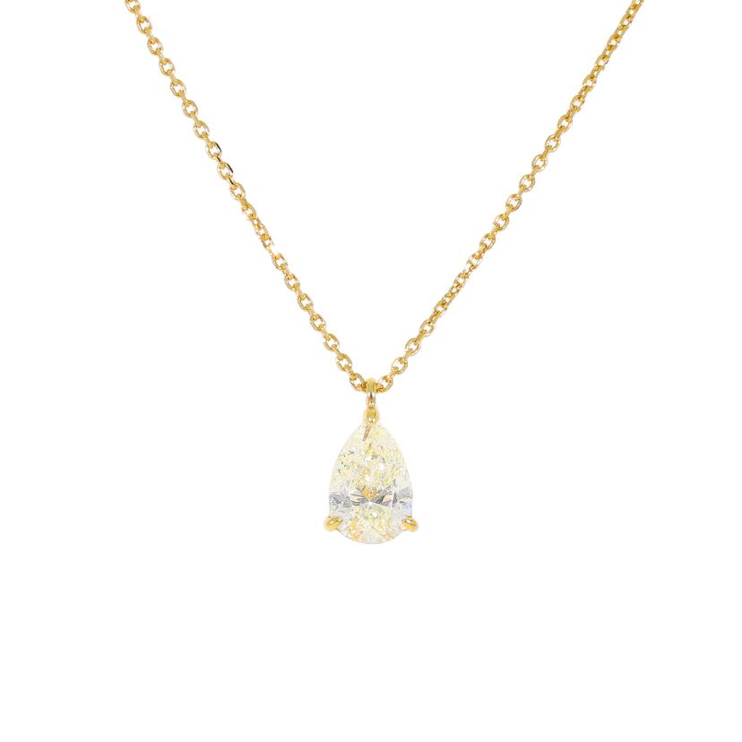 /◎K18ダイヤネックレス1.02ct//Aランク/59