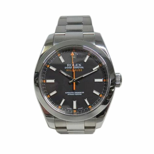 ROLEX ロレックス/ミルガウス/ブラック/V番/116400//V55****/Aランク/84