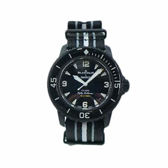 BLANCPAIN×swatch ブランパン×スウォッチ/フィフティゾムスオーシャンオブストーム/SO35B400//ABランク/67