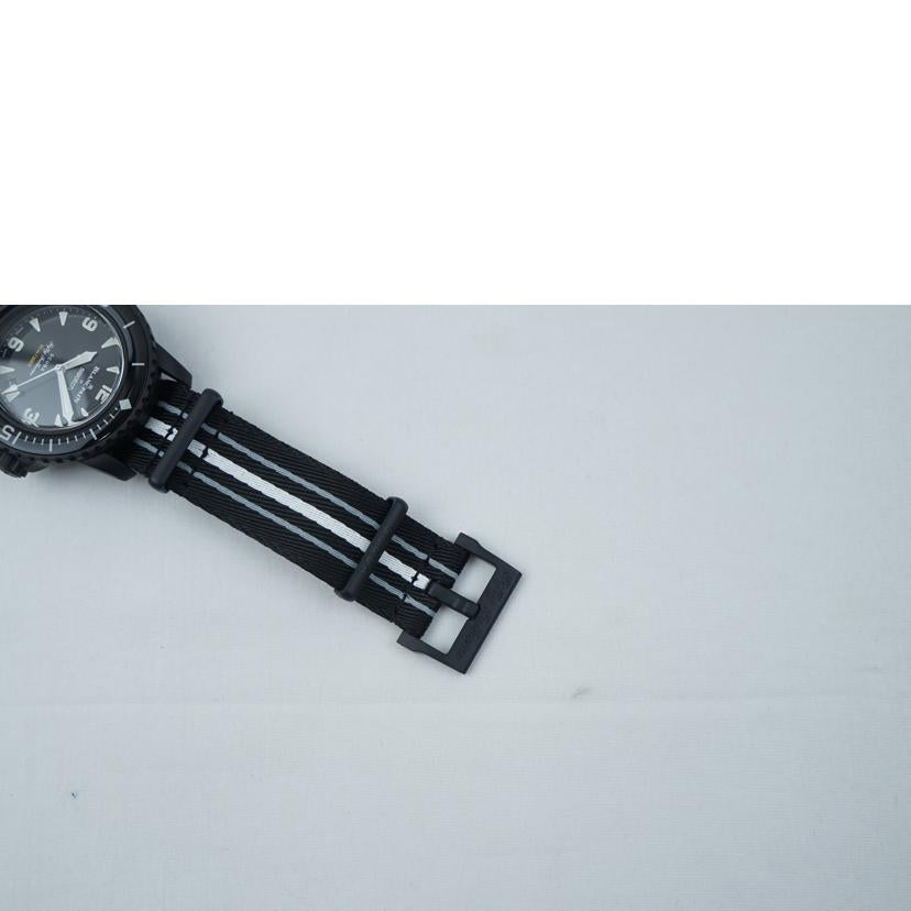 BLANCPAIN×swatch ブランパン×スウォッチ/フィフティゾムスオーシャンオブストーム/SO35B400//ABランク/67