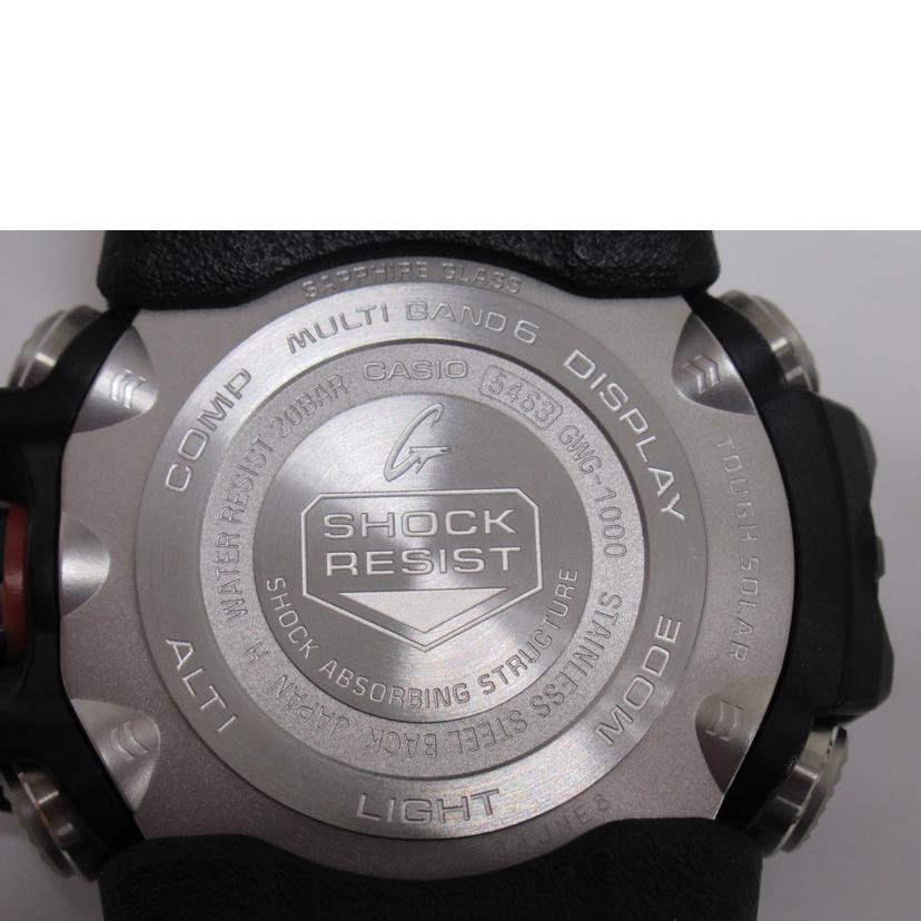 CASIO/G-SHOCK/マッドマスター/ソーラー電波/GWG-1000//84J***/Bランク/63