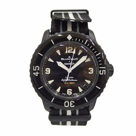 swatch スウォッチ/オーシャンオブストームス/BLANCPAIN/オートマチック/SO35B400//Aランク/82
