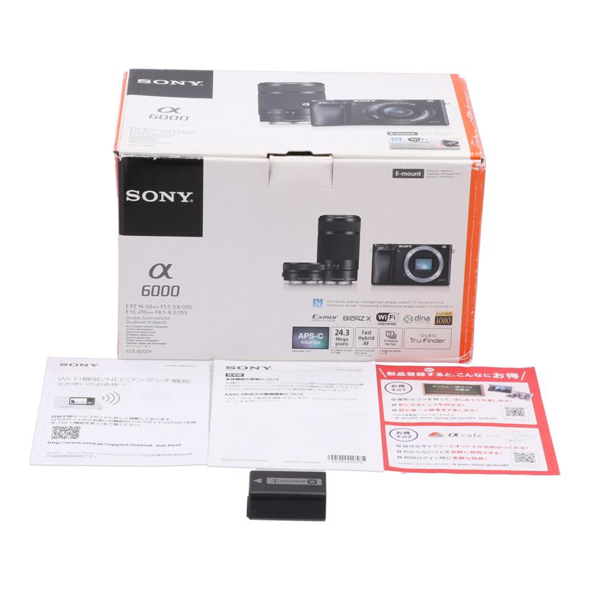 SONY ソニー /ミラーレス一眼 ボディ/α6000/ILCE-6000 ボディ//S013191790G/Bランク/81