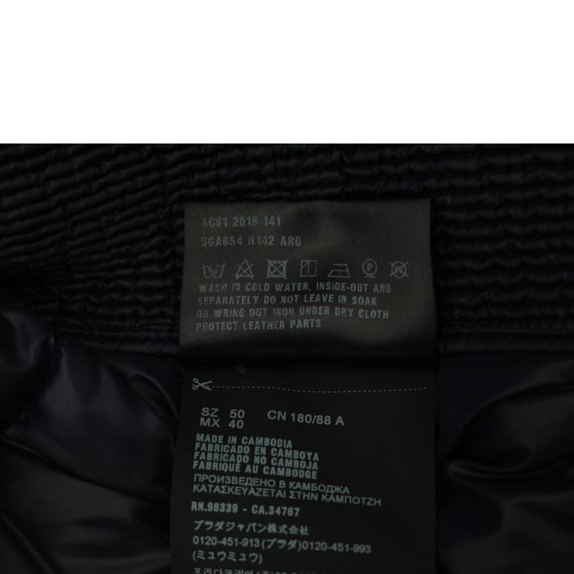 PRADA プラダ/トライアングルロゴダウンジャケット/SGA654 R142 AR0//Aランク/69