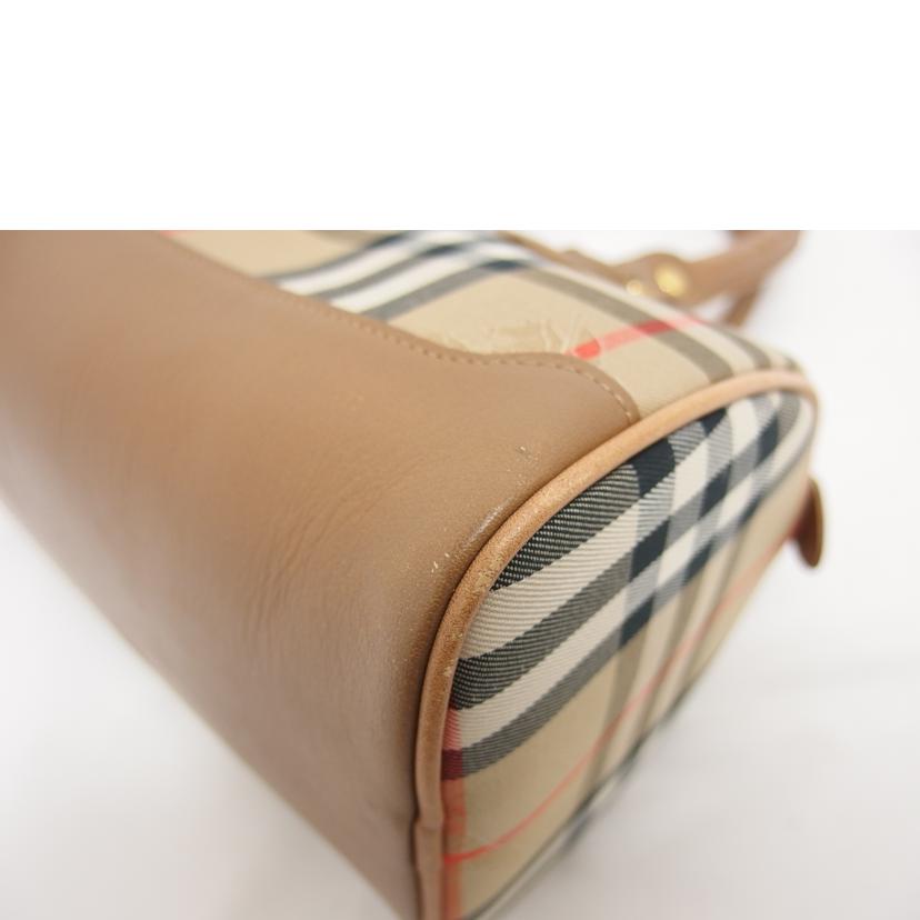 Burberrys バーバリー バーバリーズ ハンドバッグ/ノバチェック柄ミニボストンバッグ//Bランク/04