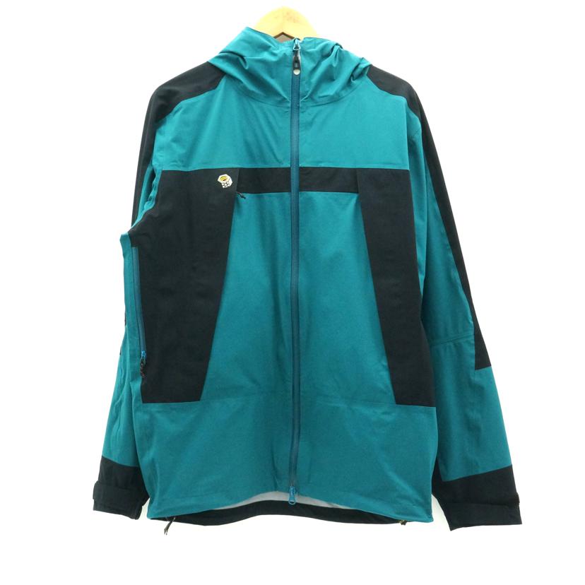 M.HARDWEAR マウンテンハードウェア/コヒージョンジャケット/緑×黒/120 OE9146// /ABランク/42