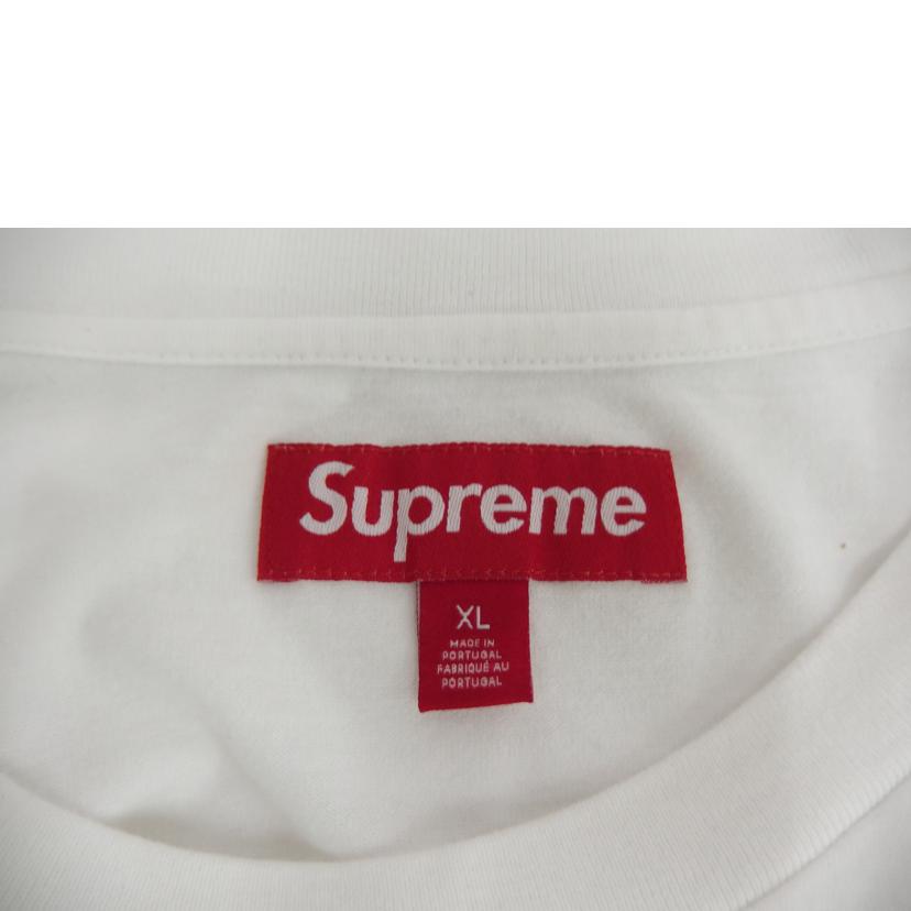 Supreme シュプリーム/Supreme Intarsia Label T/ホワイト//ABランク/82