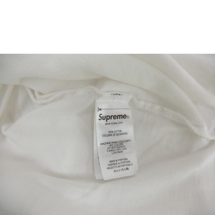 Supreme シュプリーム/Supreme Intarsia Label T/ホワイト//ABランク/82