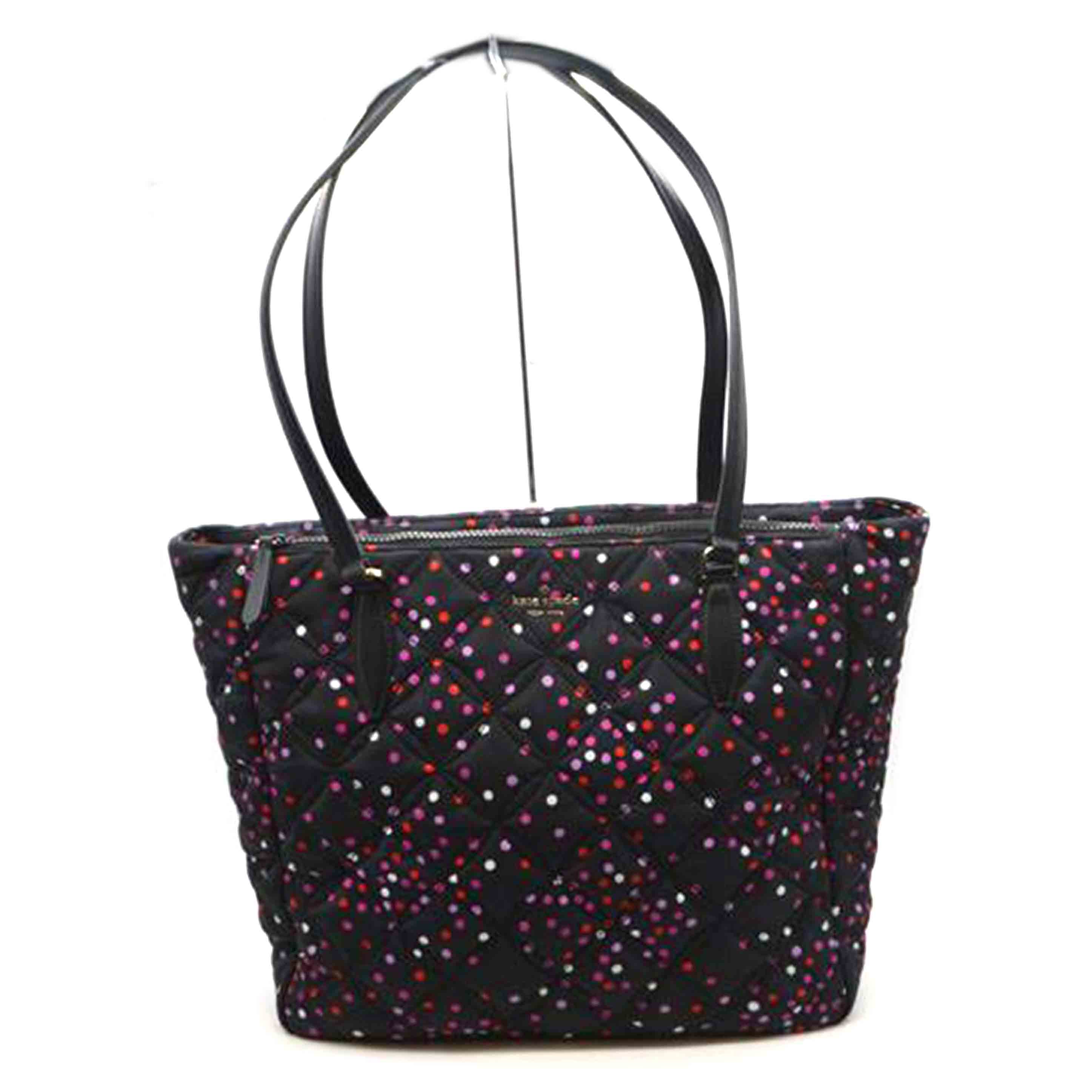 kate spade ケイトスペード/ジョイキルティングナイロンフェスティブレザートート/WKR00120//SAランク/89