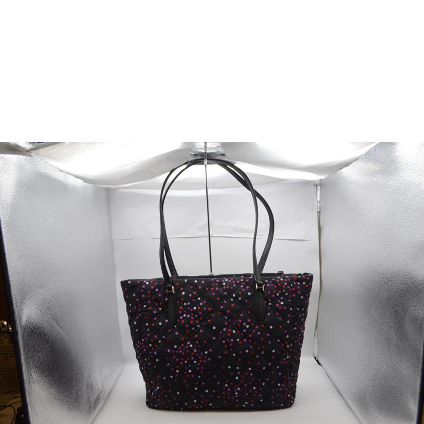 kate spade ケイトスペード/ジョイキルティングナイロンフェスティブレザートート/WKR00120//SAランク/89