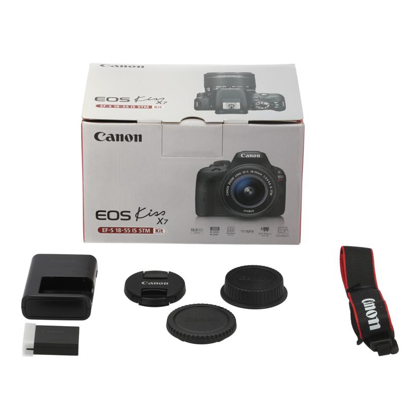 Canon キヤノン /デジタル一眼レンズキット/EOS Kiss X7レンズキット//051072048840/Cランク/19