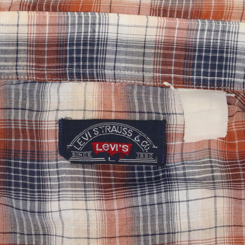 Levi’s リーバイス/70-80’ウエスタン/チェックシャツ/ヴィンテージ/レア/USA製//ABランク/82