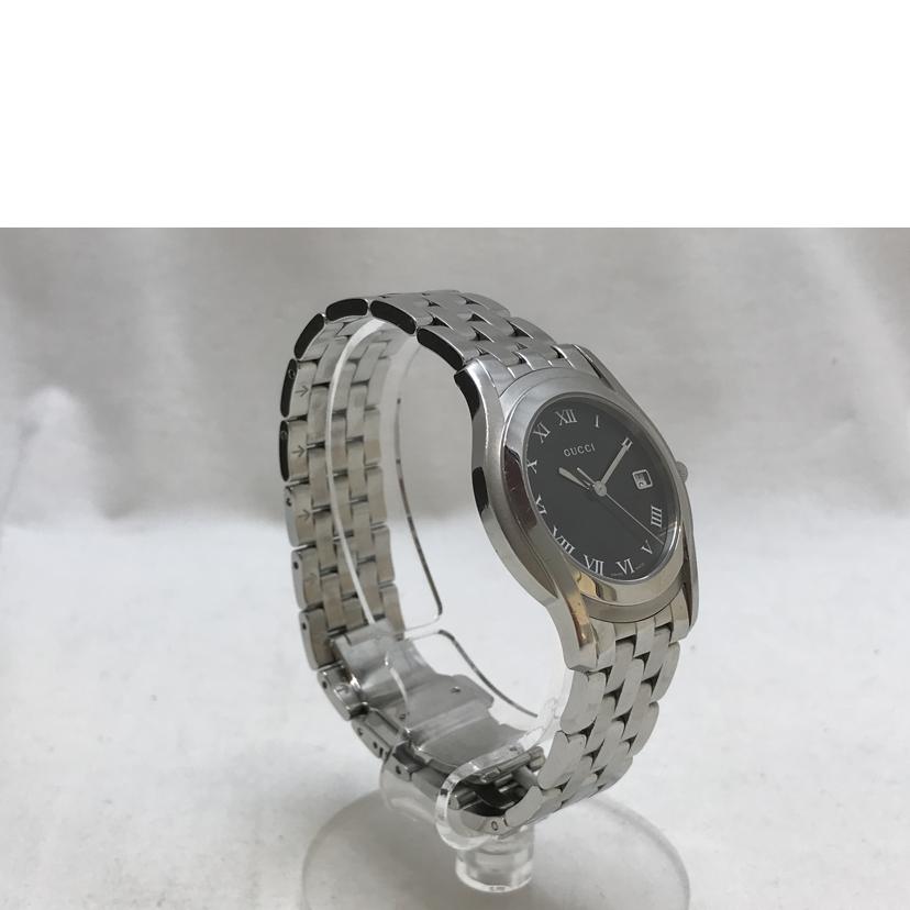 GUCCI グッチ/Gクラス ブラック ローマ文字盤/5500M//114*****/Bランク/51