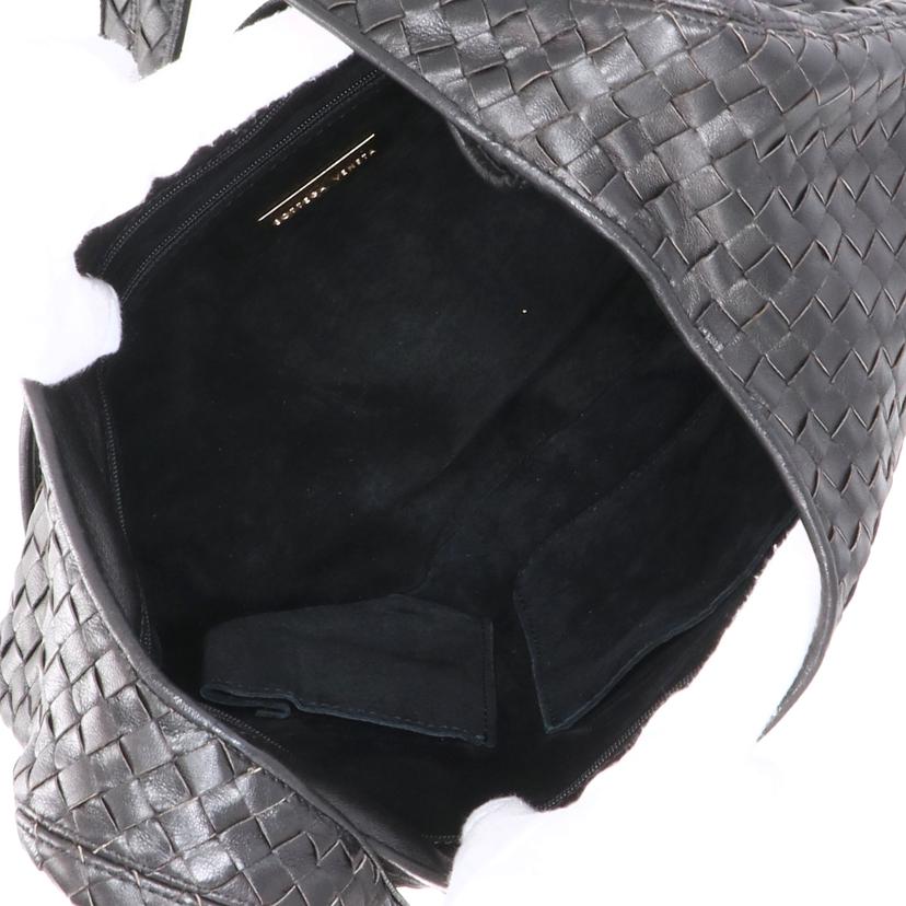 BOTTEGA VENETA ボッテガヴェネタ/イントレチャートショルダーバッグ/BK/10500 10527NE//0G0***********/ABランク/85