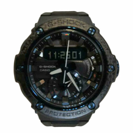 CASIO G-SHOCK GST-B200X-1A タフソーラー カーボンコア レビュー】G-SHOCK GST-B200X-1A2JF｜スマホと連動するシンプル