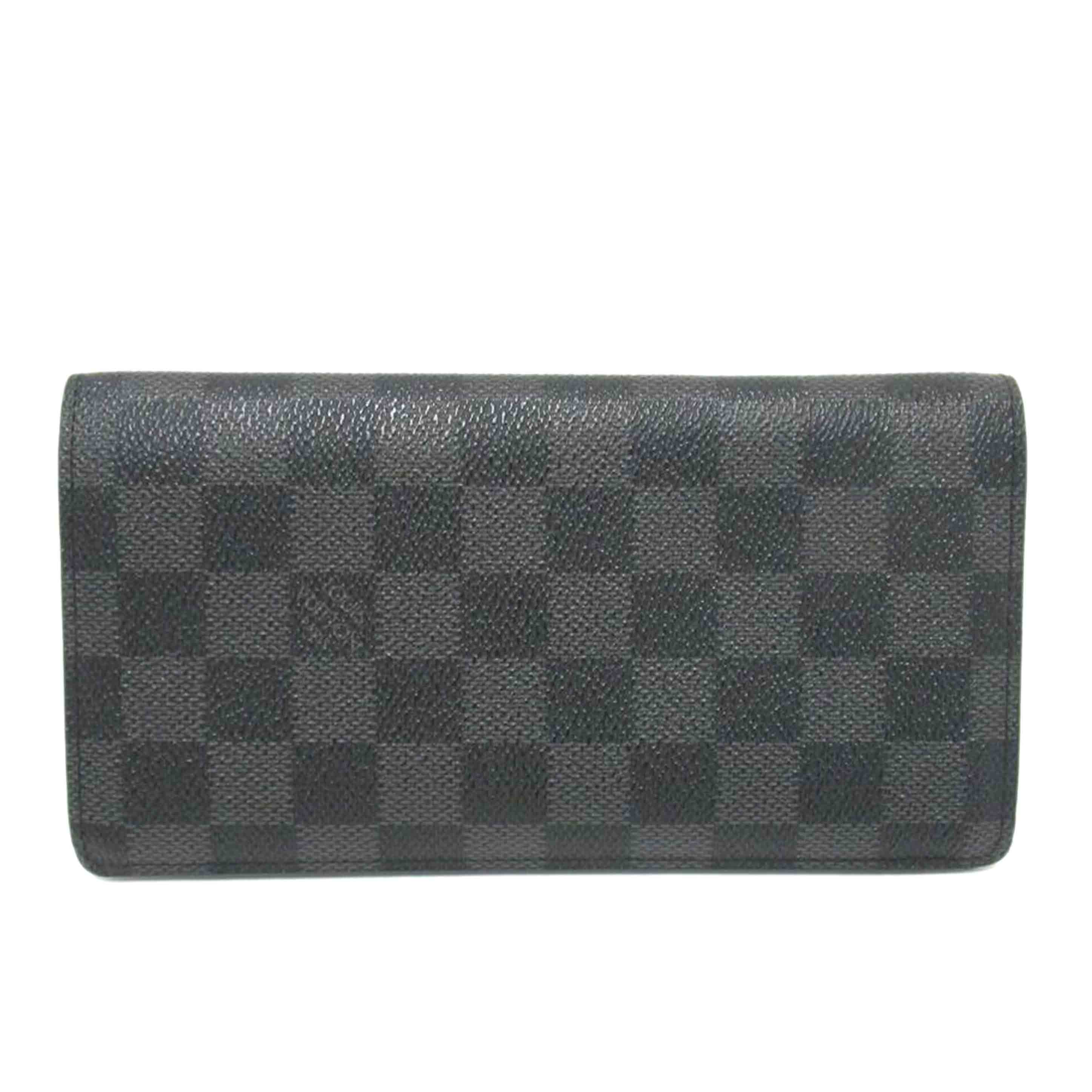 LV/ポルトフォイユ・プラザ/ダミエ・グラフィット/N62665//TS3***/Bランク/63