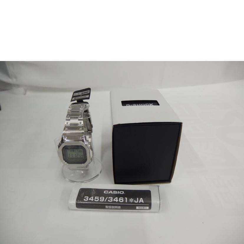 CASIO カシオ/G-SHOCK/フルメタル/電波ソーラー/GMW-B5000D-1JF//201*****/SAランク/82