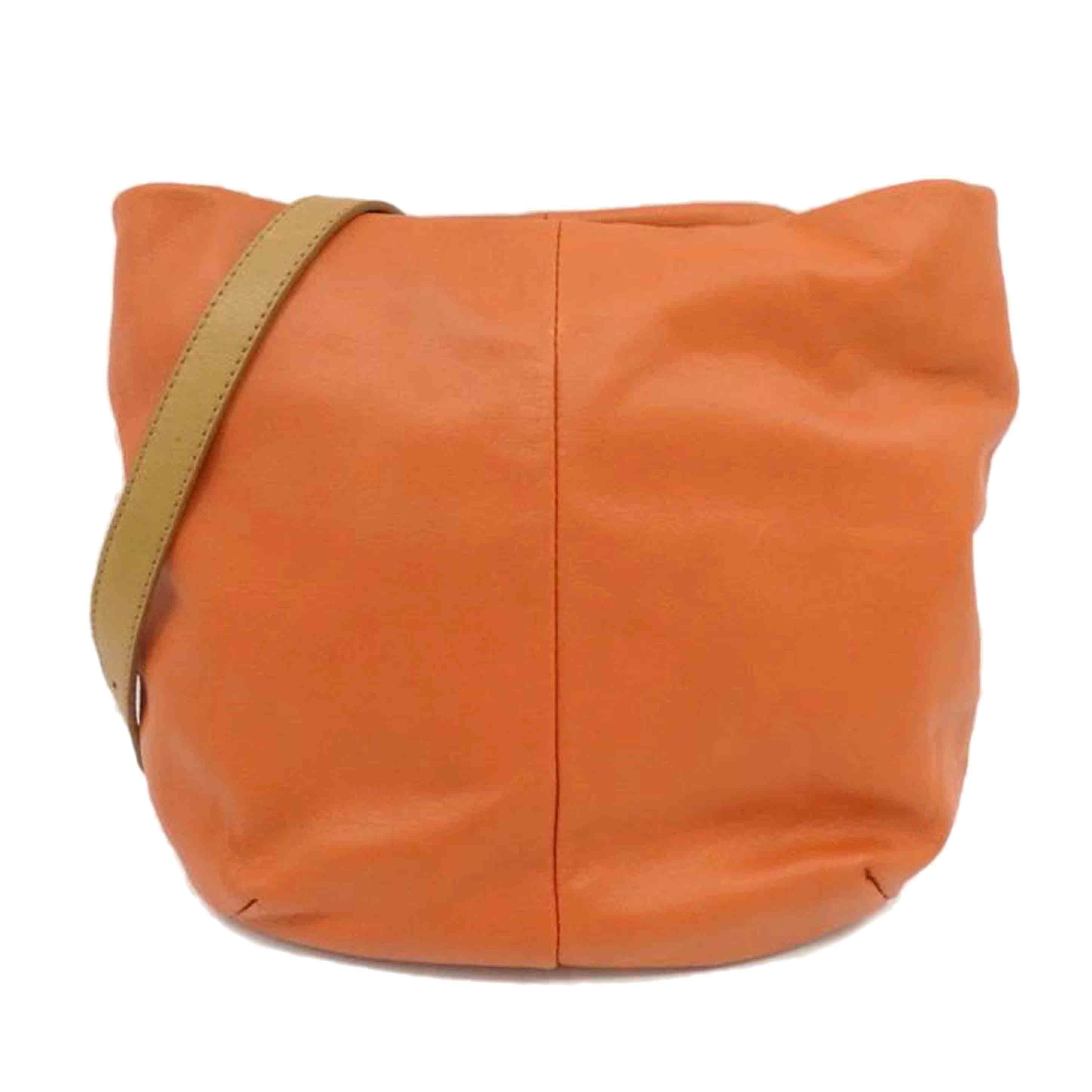 GIANNI CHIARINI ジャンニキアリーニ/レザーショルダーバッグ//Aランク/77