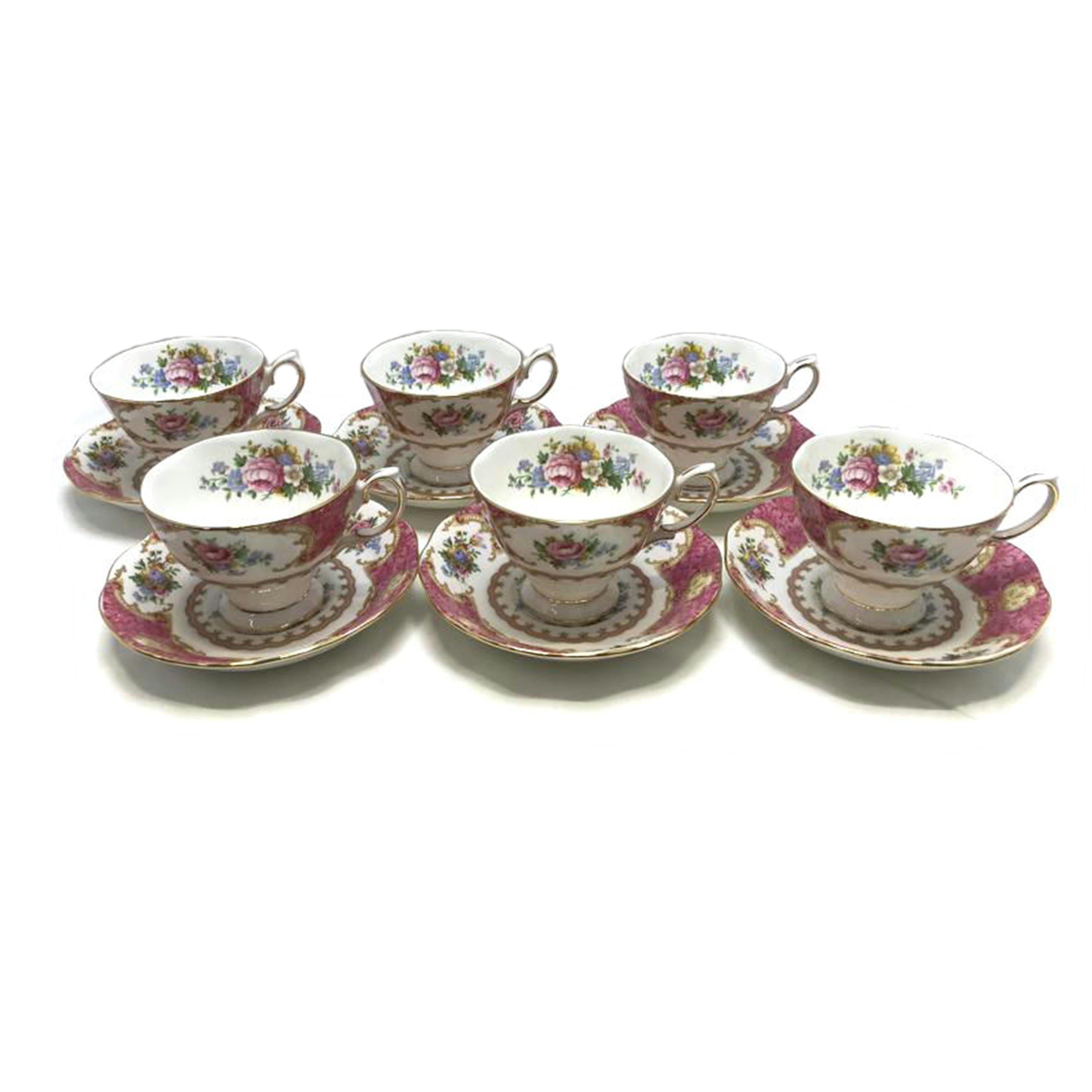 ROYAL ALBERT ロイヤルアルバート/Lady Carlyle カップ&ソーサー/2528//Aランク/51
