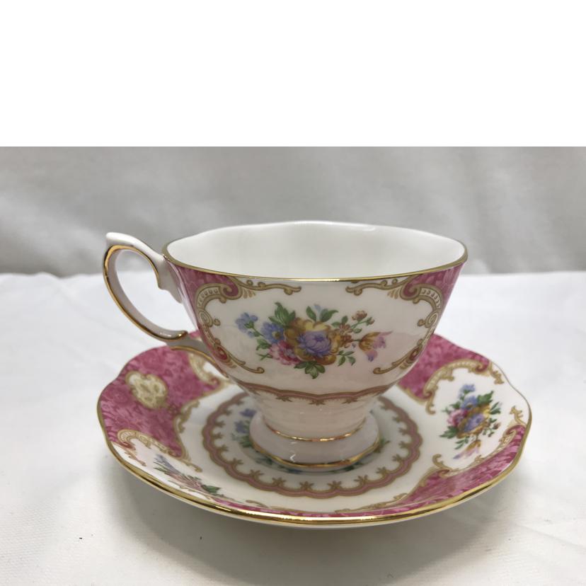 ROYAL ALBERT ロイヤルアルバート/Lady Carlyle カップ&ソーサー/2528//Aランク/51
