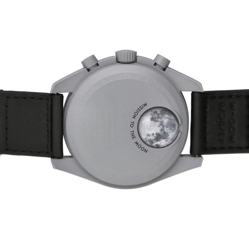OMEGA×swatch/MISSIION TO THE MOON/S033M100//Aランク/67