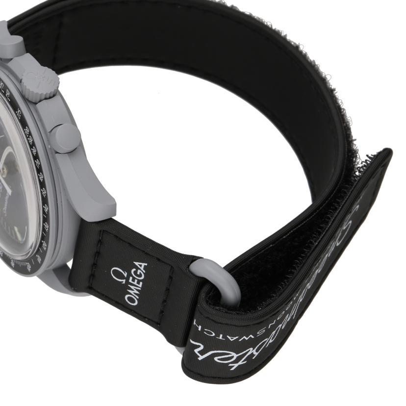 OMEGA×swatch/MISSIION TO THE MOON/S033M100//Aランク/67