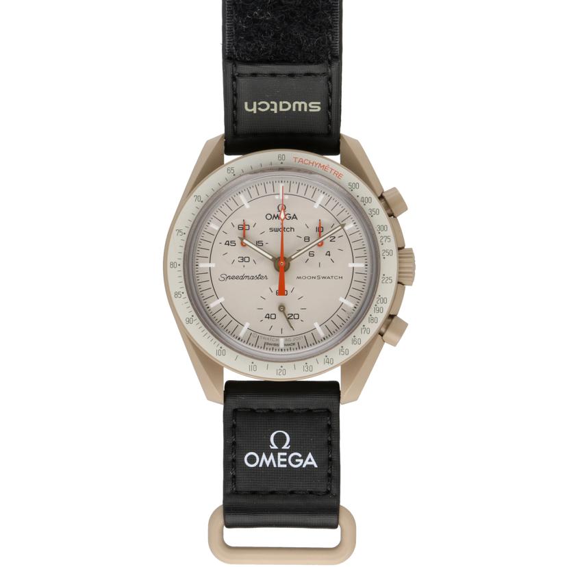 OMEGA×swatch オメガ×スウォッチ/ムーンスウォッチ/MISSION TO JUPITER/クオーツ/SO33C100//Aランク/85