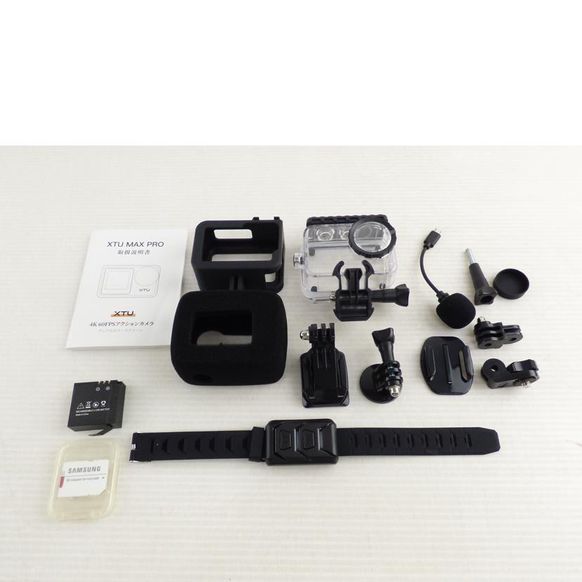 XTU XTU/4Kアクションカメラ/XTU MAX PRO//20220225/Bランク/64
