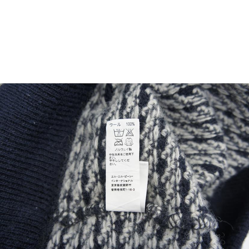 L.L.Bean エルエルビーン/バーズアイセーター/ノルウェイ製/283950//Bランク/05