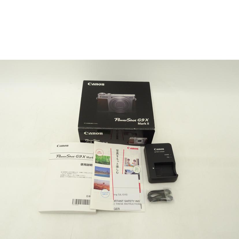 Canon キャノン/デジタルカメラ/PowerShot G9 X Mark II//21411050000901/Cランク/69