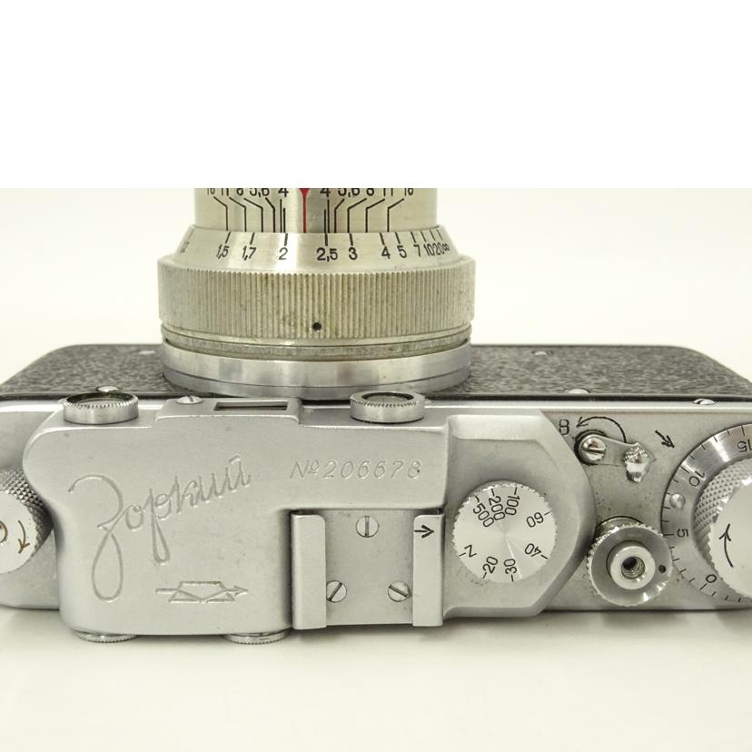 KMZ社 旧ソ連/レンジファインダーカメラ+レンズ/Zorki 1//206678/Bランク/69