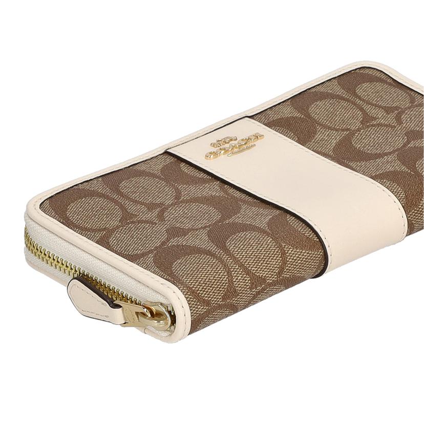 COACH コーチ/シグネチャーラウンドジップ長財布/F54630//F19**/ABランク/75