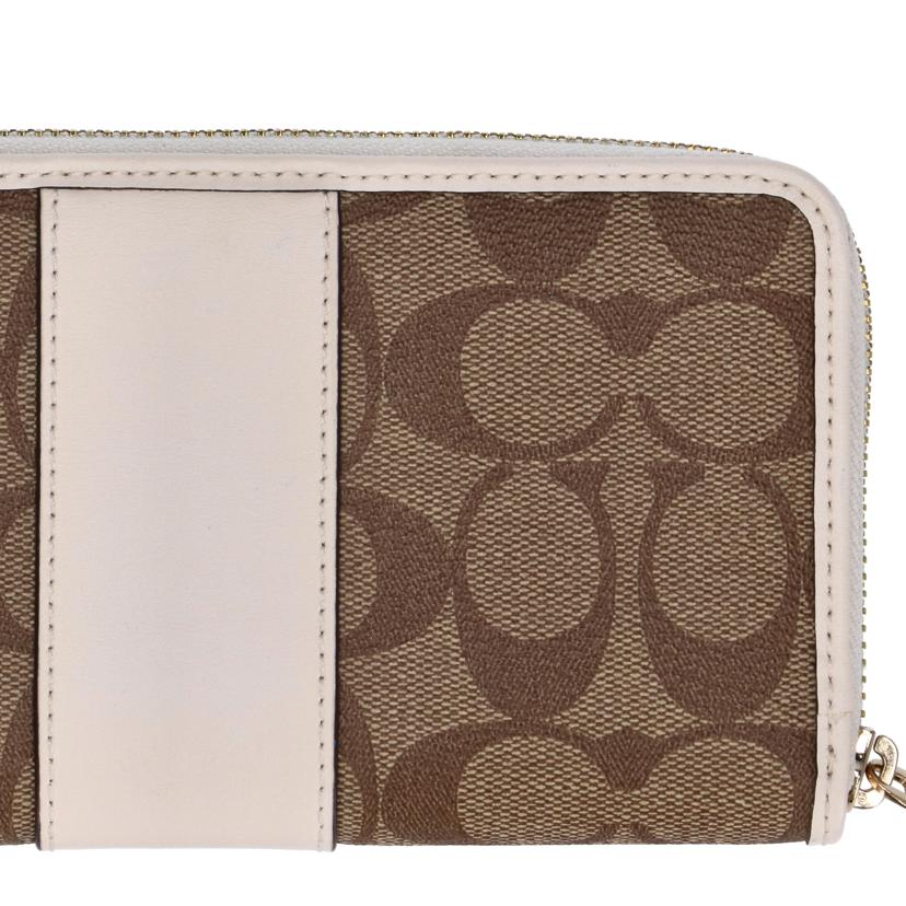 COACH コーチ/シグネチャーラウンドジップ長財布/F54630//F19**/ABランク/75