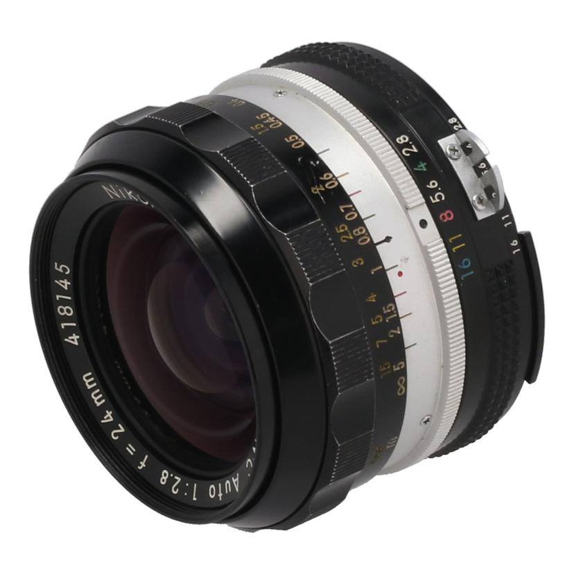 Nikon ニコン /交換レンズ/24mm/N・C Auto 24mm F2.8//418145/Bランク/65