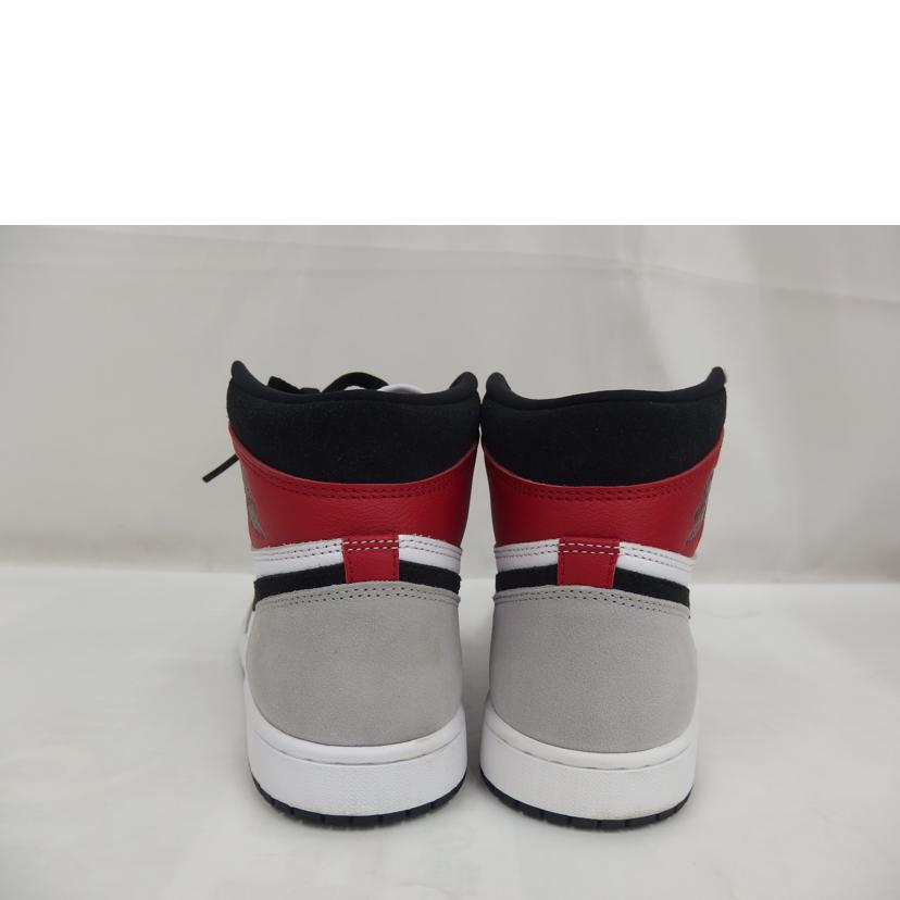 NIKE NIKE/AJ1RETRO HIGH OG/白灰黒赤/555088-126//サイズ28.0cm/ABランク/82