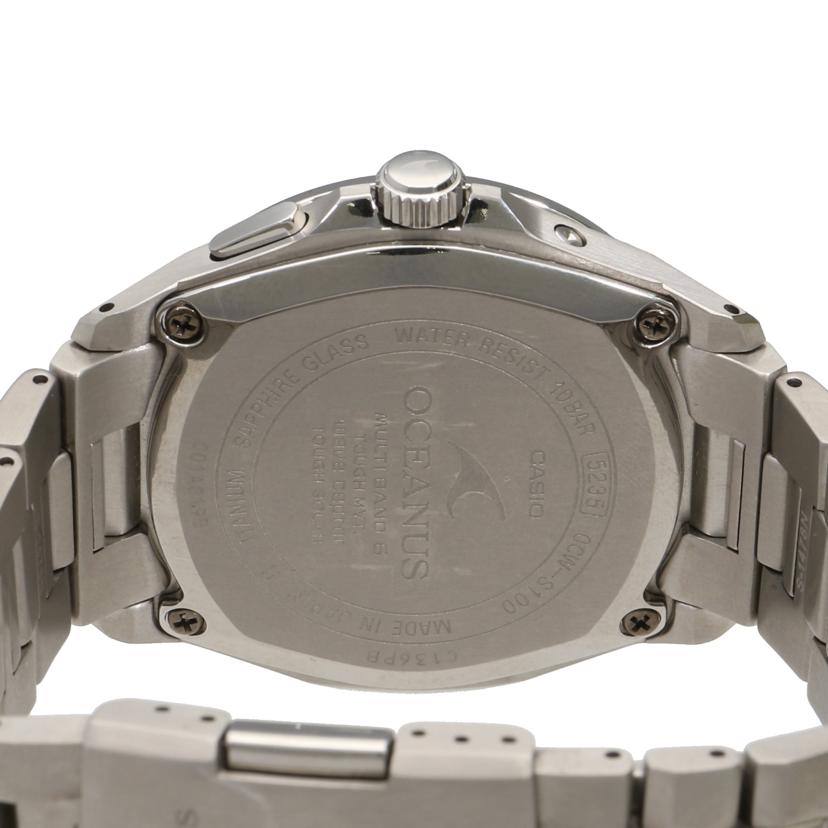 CASIO カシオ/OCEANUS/クラシックライン/電波ソーラー/チタン/OCW-S100//001*****/ABランク/77