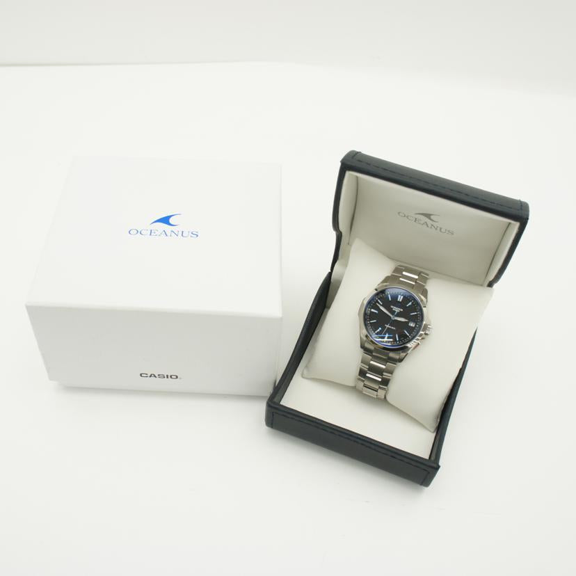 CASIO カシオ/OCEANUS/クラシックライン/電波ソーラー/チタン/OCW-S100//001*****/ABランク/77
