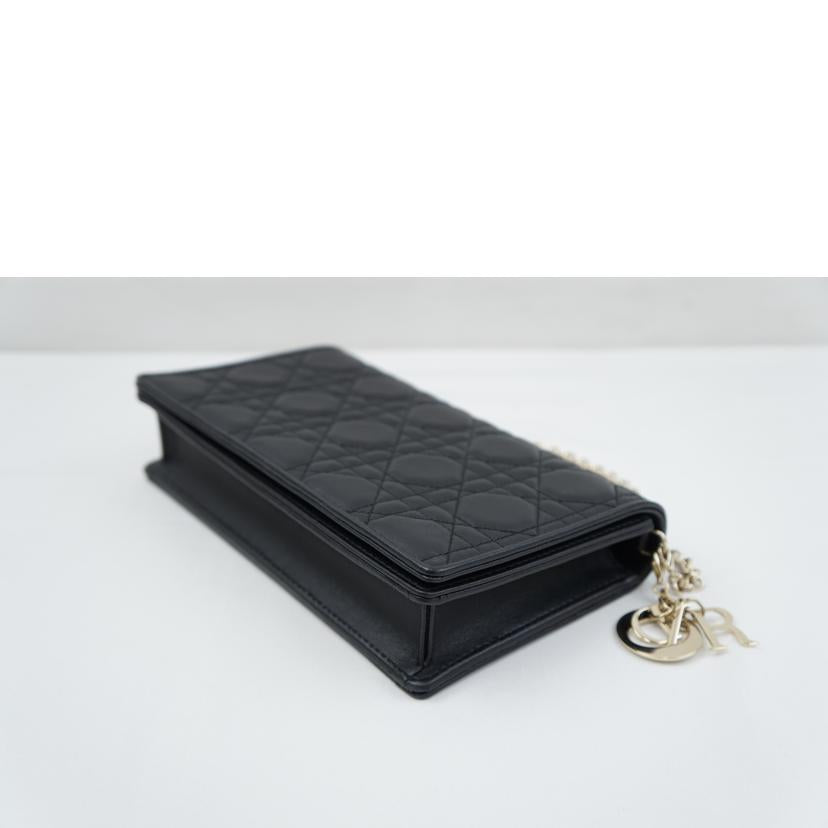 Dior ディオール/レディディオールカナージュチェーンバッグ //41-*******/SAランク/67